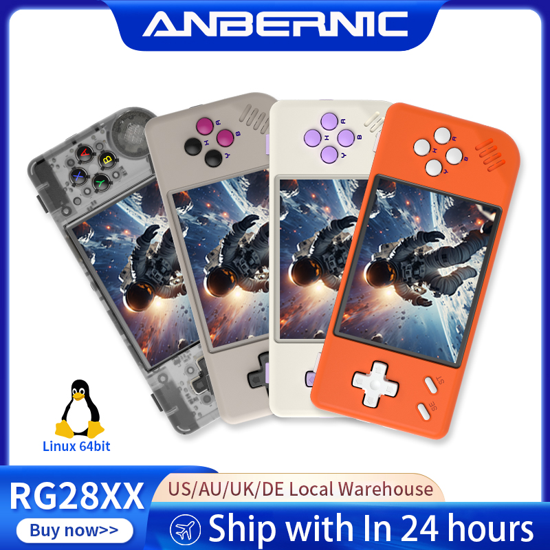 Retro Gaming Icons - ANBERNIC RG28XX Retro Przenośna Konsola do