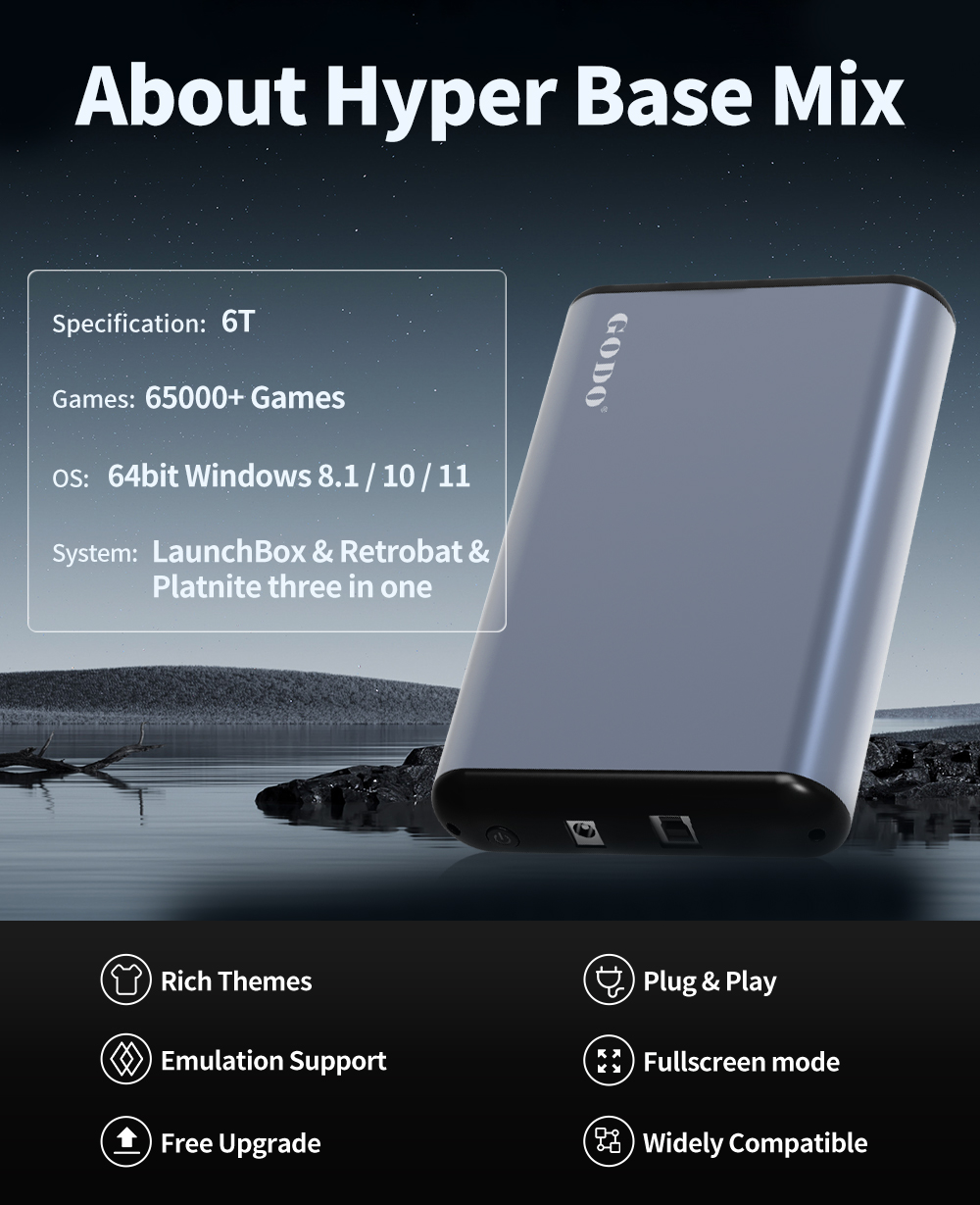 JMachen 6TB Przenośny System H – Retro Gaming Ps3 recenzja i cena