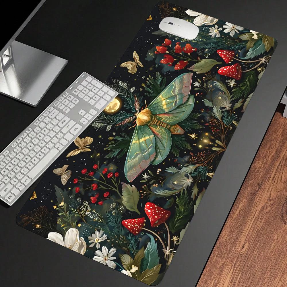 Retro kwiatowa grafika Podkład – Retro Gaming Desk recenzja i cena