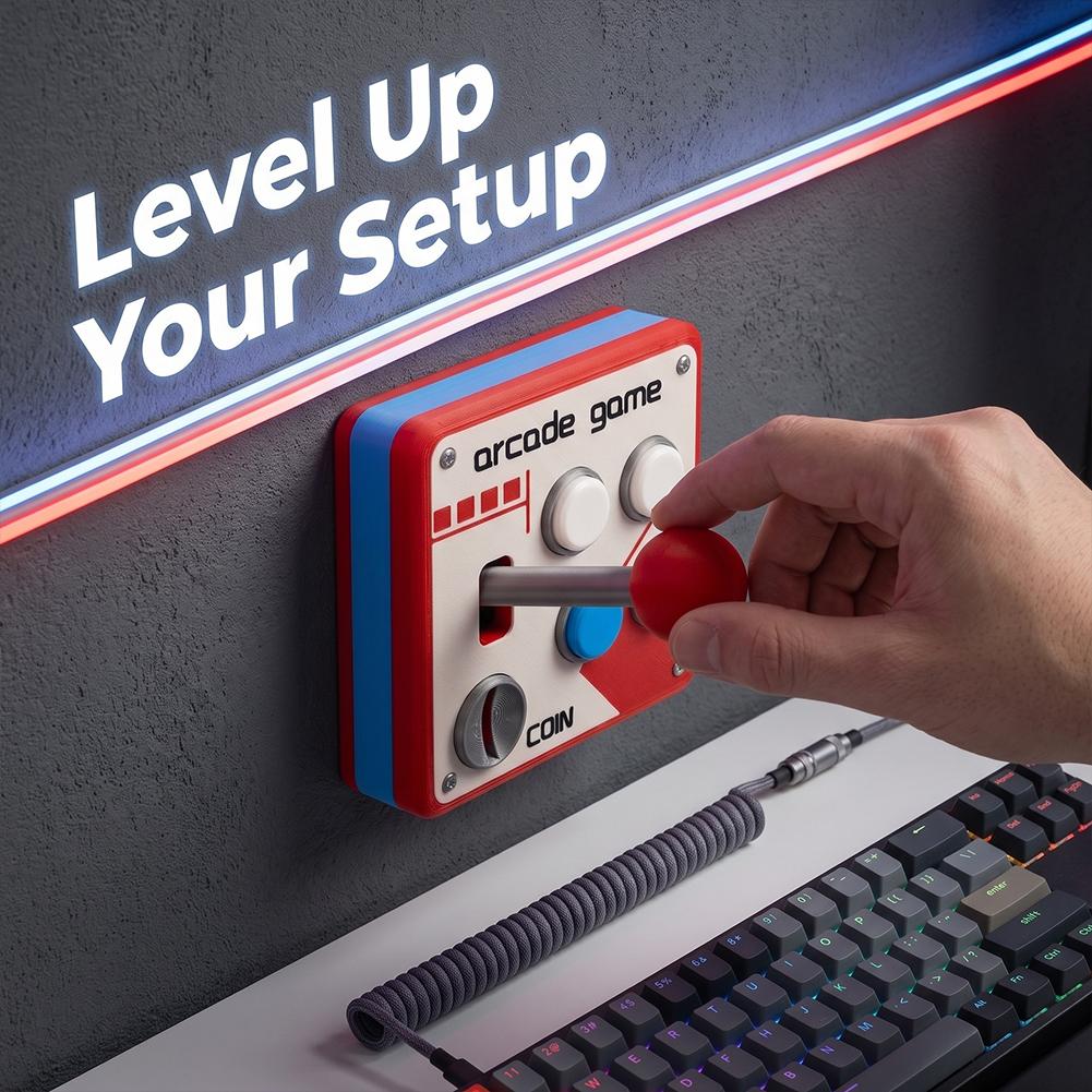 Drukowany w 3D Retro Panel Arc – Retro Gaming Desk recenzja i cena