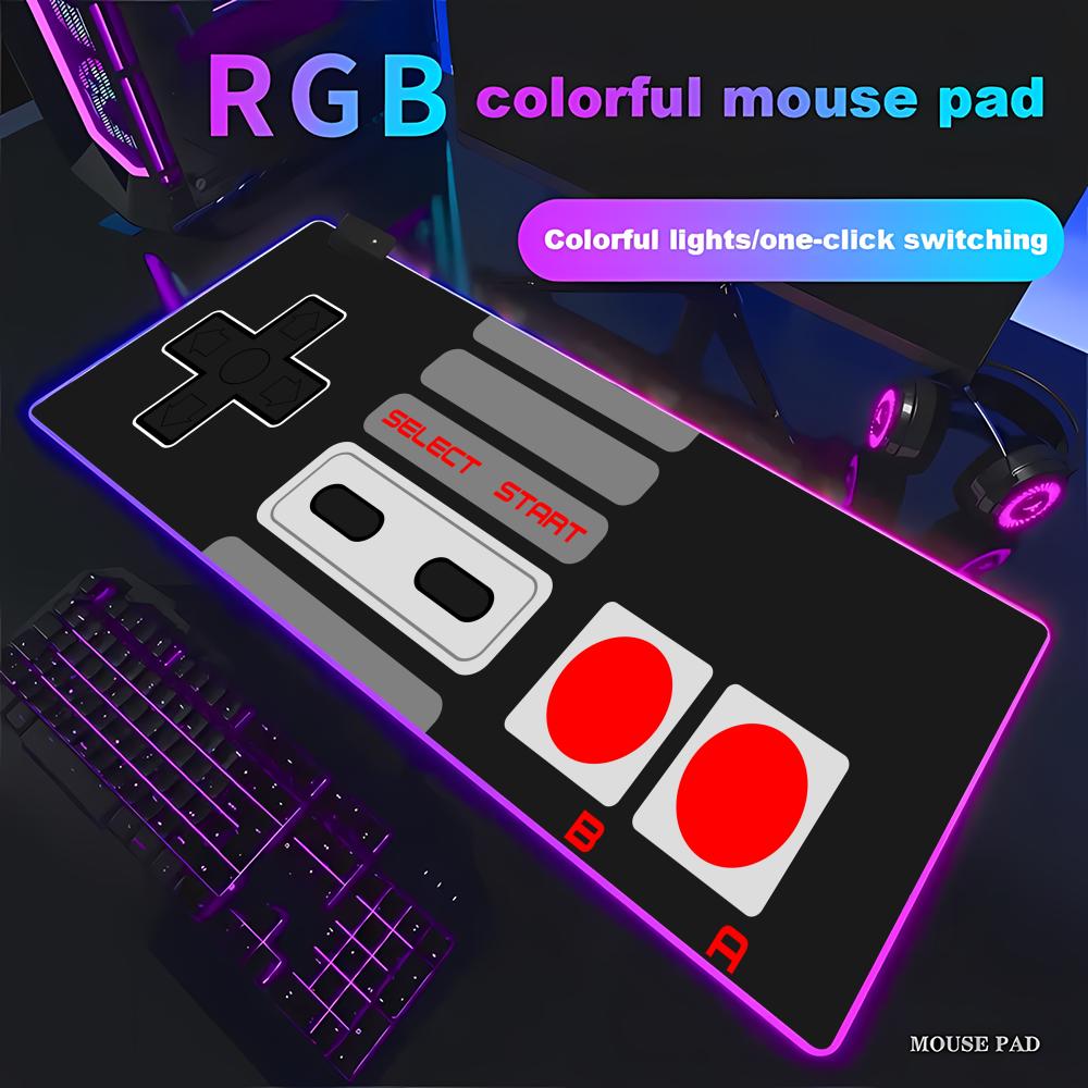 Duża podkładka pod mysz RGB Re – Retro Gaming Desk recenzja i cena