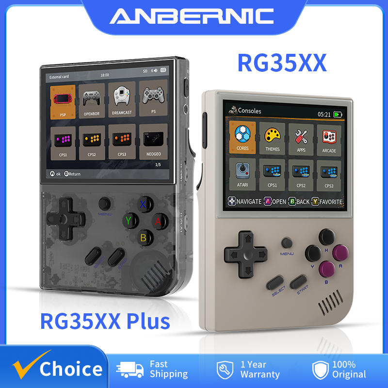 ANBERNIC RG35XX Plus/RG35XX Re – Retro Gaming Icons recenzja i cena