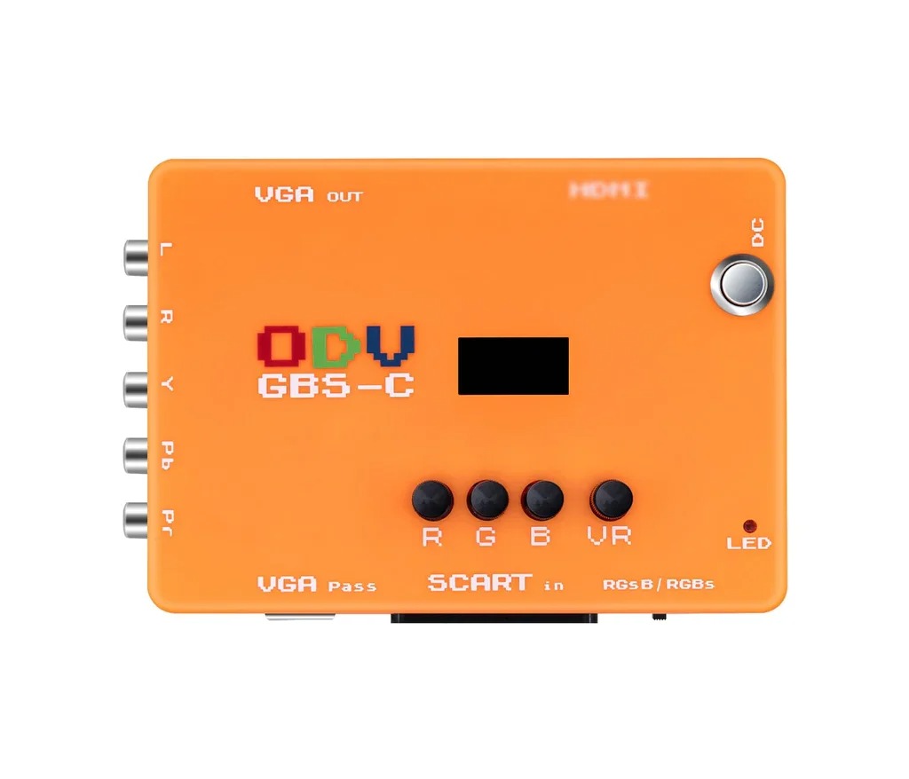 Adapter ODV-GBS-C AIO OSSC kom – Retro Gaming Theme recenzja i cena